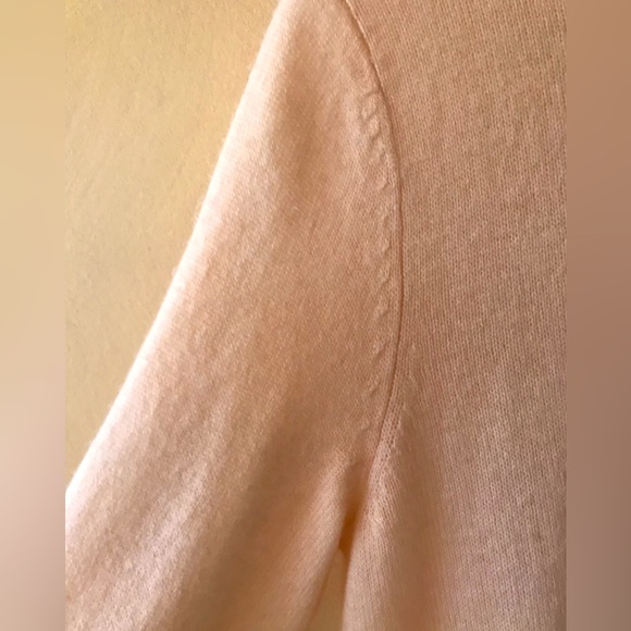 Chico’s Cashmere Cardigan with Ruffled Trim - Picture 5 of 9